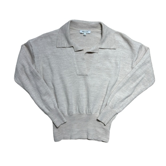 Madewell Neutral Beige Merino Wool Sweater | U.S. Women’s XSmall - Picture 1 of 10